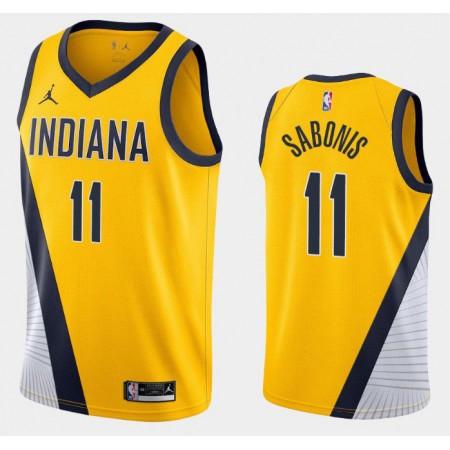 Indiana Pacers Domantas Sabonis 11 Jordan Brand 2020-2021 Statement Edition Miesten Pelipaidat Swingman